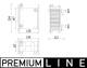 Ladeluftkühler - CI223000P MAHLE - 17517566391, 376747741, 7566391