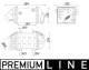 Ladeluftkühler - CI225000P MAHLE - 17517843123, 376747781, 7843123