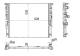 Radiator, engine cooling - CR2196000P MAHLE - 17118619619, 376760271, 17118743668
