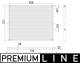 Radiator, engine cooling - CR2307000P MAHLE - 17112671573, 376996591, 17117933871