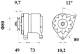Generator - MG437 MAHLE - 6000102364, 6005701124, CT6005701124