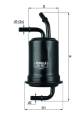 Kraftstofffilter - KL487 MAHLE - 0450905973, 0K2A120490A, 110228
