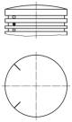 Kolben - 535PI00100004 MAHLE