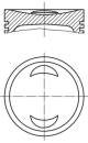 Piston - 0339901 MAHLE