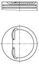 Piston - 4481101 MAHLE - 2108100401531, 93588610