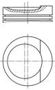 Piston - 0348902 MAHLE - 91513620