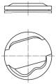 Piston - 0825802 MAHLE - 11251717140, 92972620, 1717140