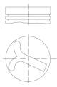 Piston - 6405702 MAHLE - 40060610
