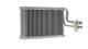 Evaporator, air conditioning - AE2000P MAHLE - 2308300258, 351003-521, 2308300458