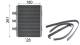 Heat Exchanger, interior heating - AH80000P MAHLE - 0394788, 059002N, 06006271