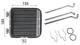 Heat Exchanger, interior heating - AH188000P MAHLE - 4518350101, A4518350101, 129017N