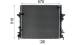 Radiator, engine cooling - CR1929000P MAHLE - 376792331, 9X238005BE, C2D26542