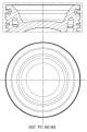 Piston - 007PI00165002 MAHLE