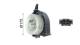 Interior Blower - AB19000P MAHLE - 009157121, 069412665010, 34240
