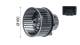 Interior Blower - AB241000P MAHLE - 1696006, 34248, 351150571