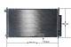 Condenser, air conditioning - AC467001S MAHLE - 0819.3017, 103827, 169909