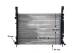 Radiator, engine cooling - CR1154000S MAHLE - 01093123, 105672, 123194