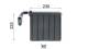Evaporator, air conditioning - AE95000P MAHLE - 10-140-01304, 1333921, 31250779