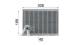 Evaporator, air conditioning - AE124000P MAHLE - 351331501, 6480.96, 648096