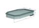 Luftfilter - LX1741/1 MAHLE - 105706, 13717605436, A1497