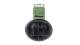 Resistor, interior blower - ABR39000P MAHLE - 111024, 30934370, 34370