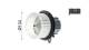 Interior Blower - AB146000P MAHLE - 069412280010, 2128200708, 34162