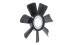 Fan Wheel, engine cooling - CFW89000P MAHLE - 82025804, 312867, 376912-461