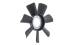 Fan Wheel, engine cooling - CFW89000P MAHLE - 82025804, 312867, 376912-461