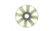 Fan Wheel, engine cooling - CFW9000P MAHLE - 1308285, 298032N, 376728771