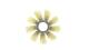 Fan Wheel, engine cooling - CFW47000P MAHLE - 376757771, 398027N, 49836