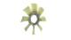 Fan Wheel, engine cooling - CFW69000P MAHLE - 20008338, 376791541, 5001866205