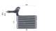 Evaporator, air conditioning - AE5000P MAHLE - 351004-641, 64119381014, 9381014