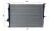 Radiator, engine cooling - CR1197000S MAHLE - 180083N, 2062045, 214100067R