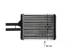 Heat Exchanger, interior heating - AH145000S MAHLE - 159060N, 1843107, 351313-144