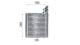 Evaporator, air conditioning - AE119000P MAHLE - 1785796, 351331331, VPDKFH19850A