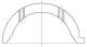 Thrust Washer, crankshaft - 037AS18784000 MAHLE - 276751, 78878600, A121/4