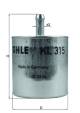 Fuel filter - KL315 MAHLE