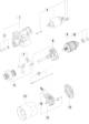 Starter - MS455 MAHLE - 0001107033, 0058401940, 063521070620