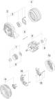 Alternator - MG257 MAHLE - 21934900