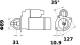 Starter - MS424 MAHLE - 0001231035, 51262017223, 860814