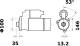 Starter - MS286 MAHLE
