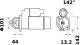Starter - MS258 MAHLE - 54323708, 8.8676, M93R3110SE-VPP