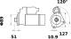 Starter - MS139 MAHLE - 0000504120738, 0001231039, 106686