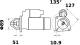 Starter - MS34 MAHLE - 78350925, MN16.359.124
