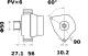 Generator - MG570 MAHLE - 0011574000, 0101541002, 0101542902