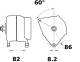Generator - MG476 MAHLE - 01183461, 01183463, 04114696