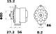 Generator - MG479 MAHLE - 69X56677B, DRB0290, RE509106