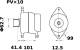 Generator - MG450 MAHLE - 504212809