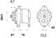Generator - MG423 MAHLE - 0000005955557, 0011301720, 0120489136