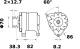 Generator - MG307 MAHLE - 36962